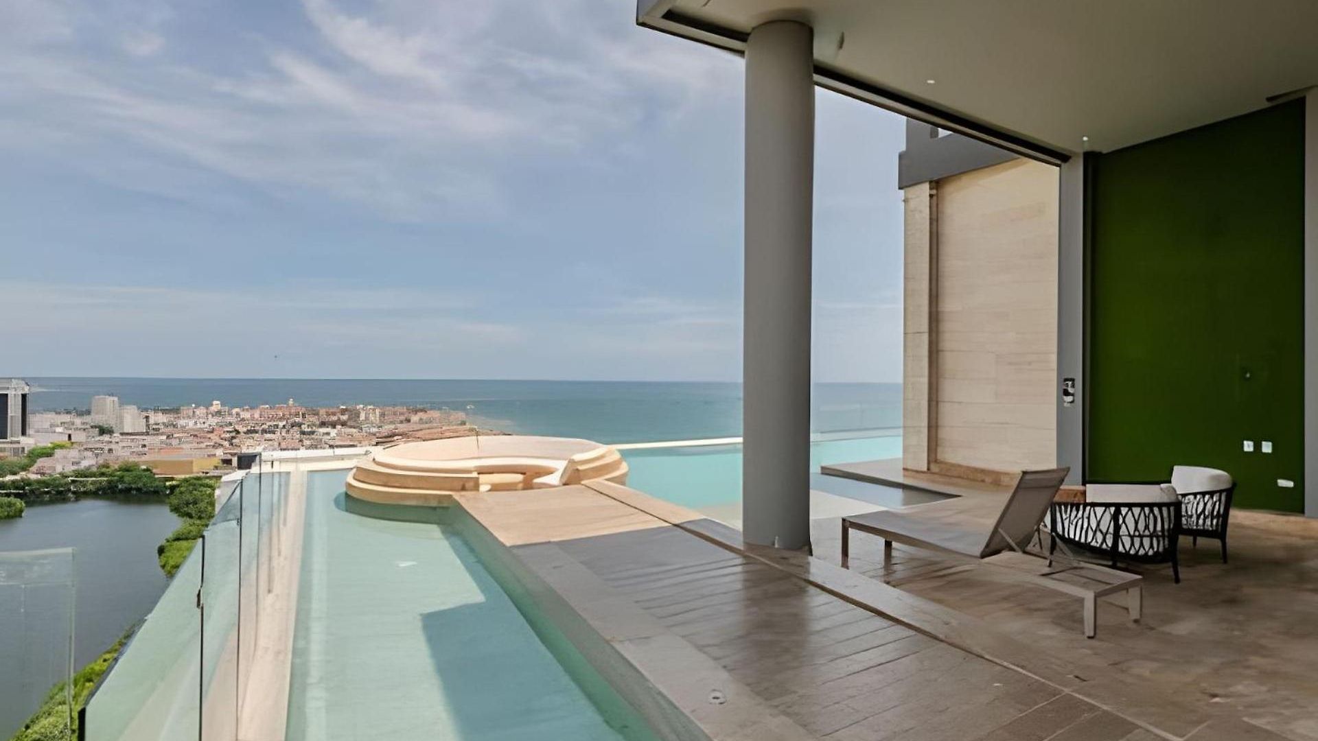 Vista Centro Histórico Piso 21 Piscina Infinita Apartamento *
