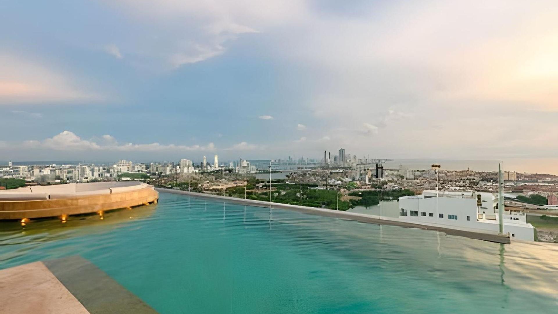 Vista Centro Histórico Piso 21 Piscina Infinita Apartamento