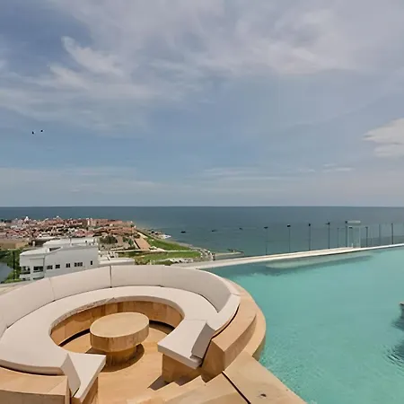 Apartamento Vista Centro Histórico Piso 21 Piscina Infinita *