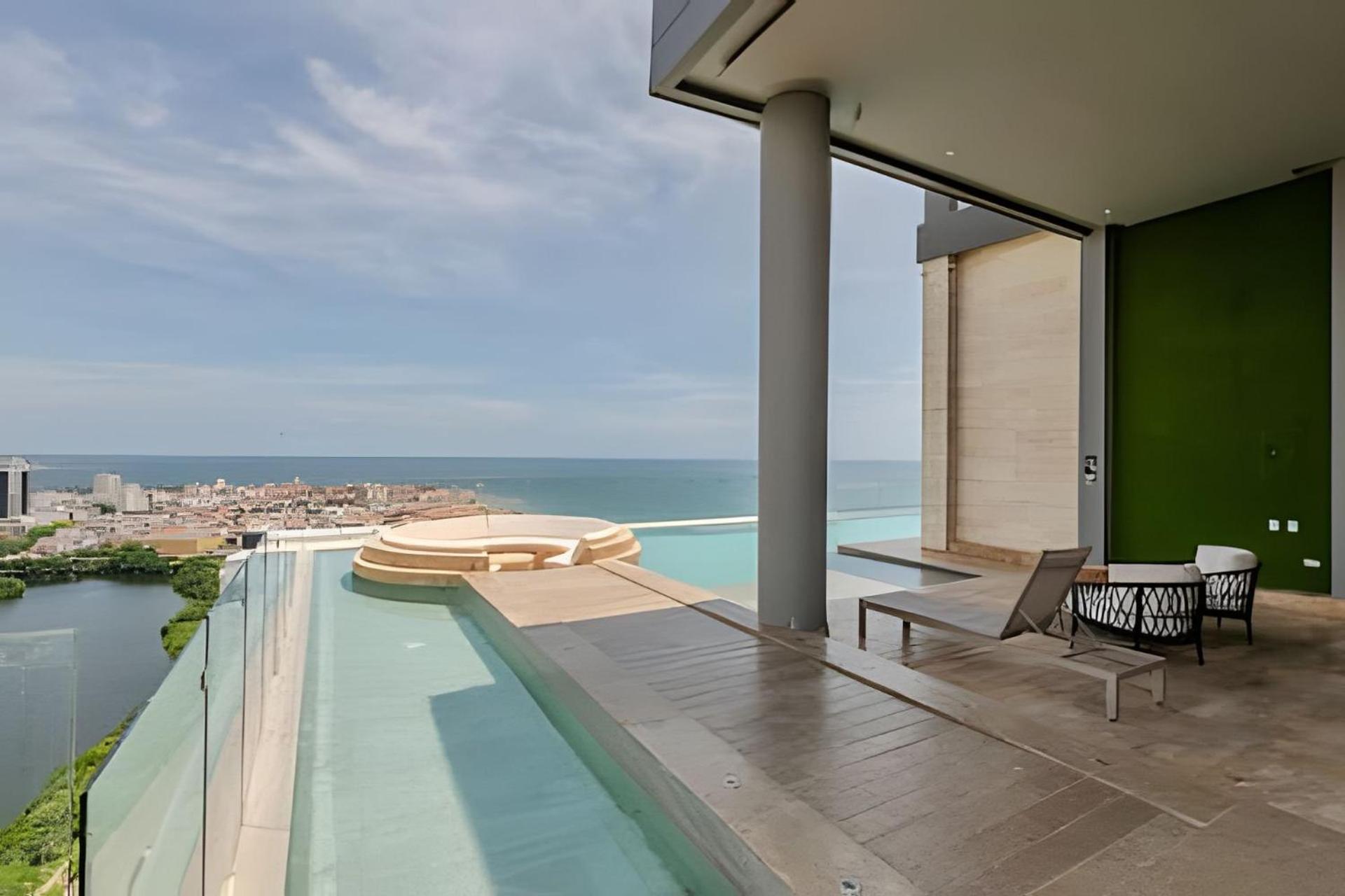 Vista Centro Histórico Piso 21 Piscina Infinita Apartamento *